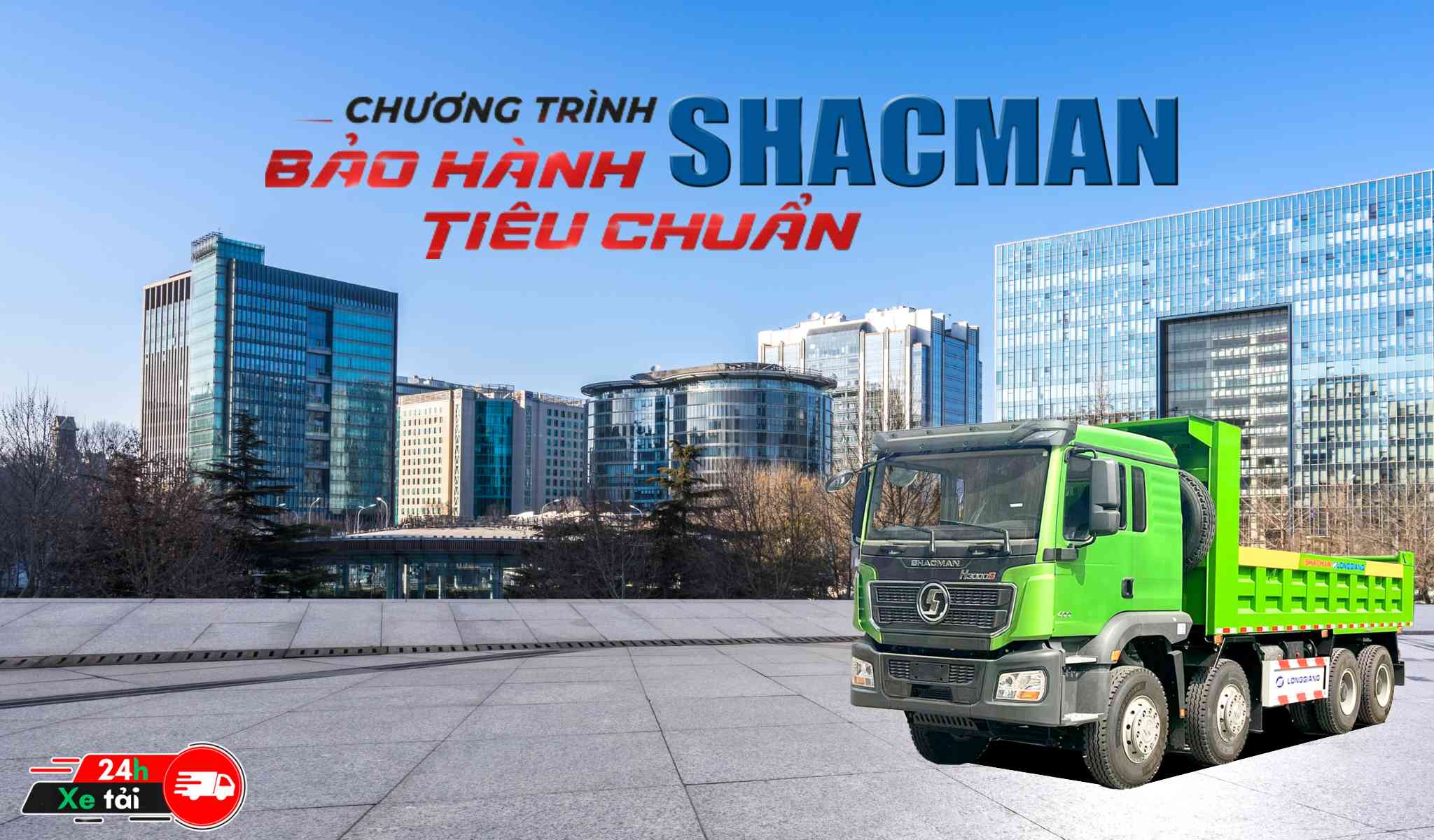 Bảo hành xe ben Shacman H3000S 400 HP