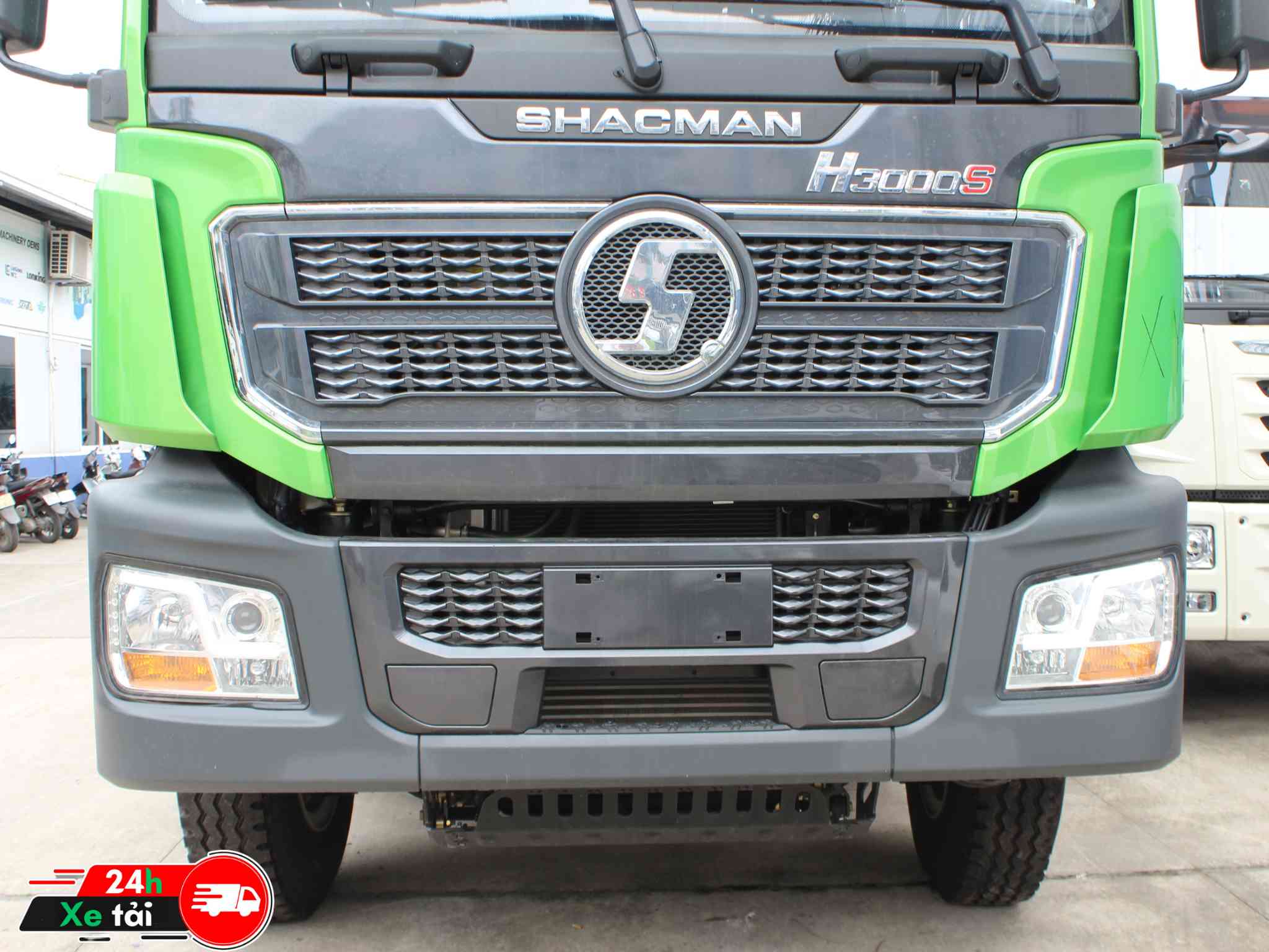 Mặt ca lăng xe ben Shacman H300S 4 chân