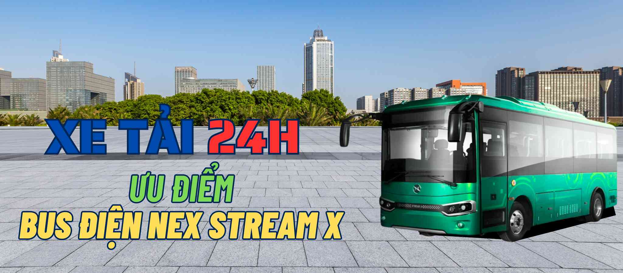 Ưu điểm xe bus điện Nex Stream X